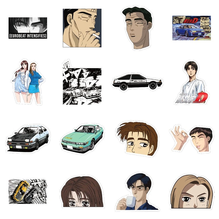 Initial D JDM Sticker Pack - Apparel By Enemy