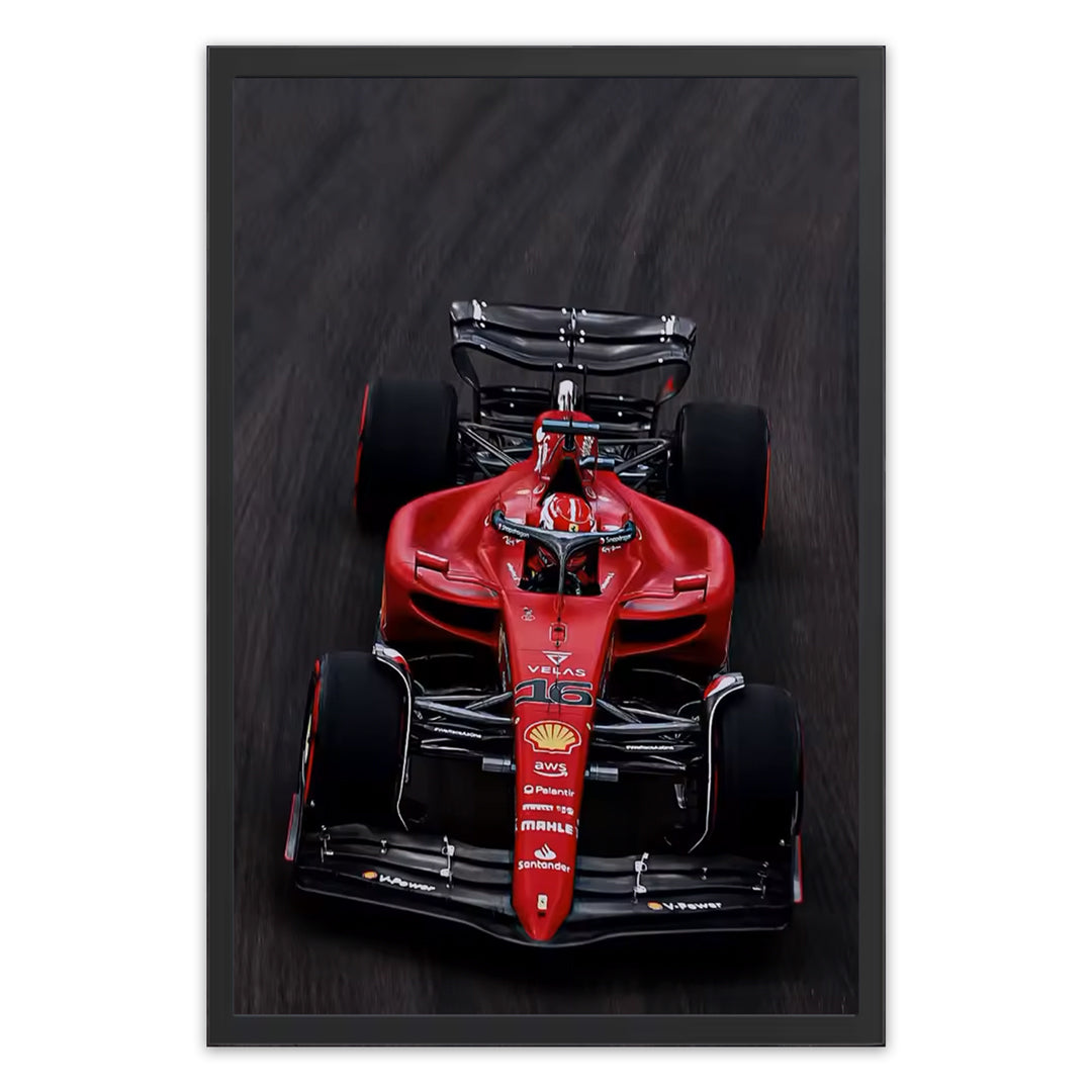 F1 Racing Poster
