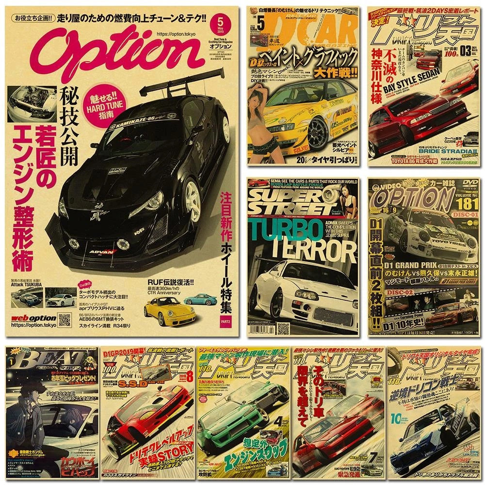 Elevate Your Dream Car Room: Choosing the Perfect Car & JDM Poster