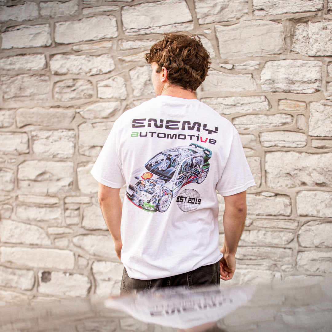 Skoda Rally XRay Tee (White)
