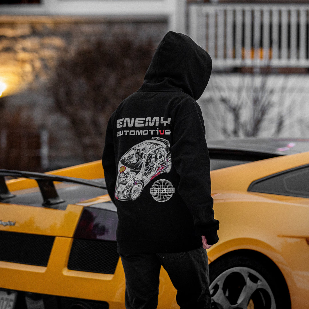 Skoda Rally XRay Hoodie (Black)