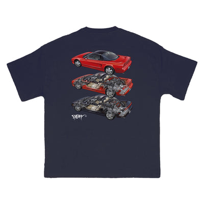 Honda NSX XRay Tee (Navy)