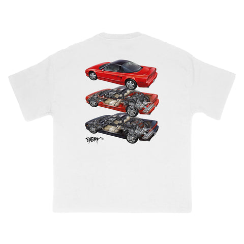 Honda NSX XRay Tee (White)