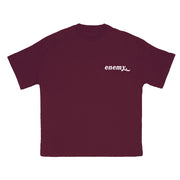 Porsche 911 XRay Tee (Burgundy)