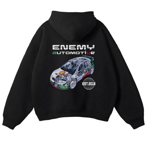 Skoda Rally XRay Hoodie (Black)