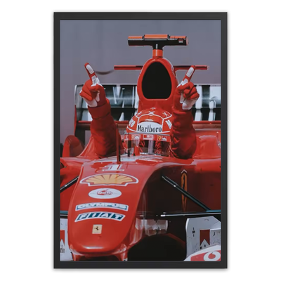 Michael Schumacher F1 Poster
