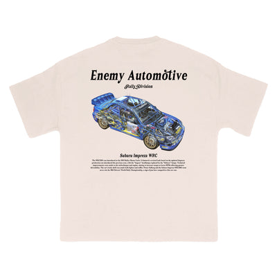 Subaru WRC XRay Tee (Cream)