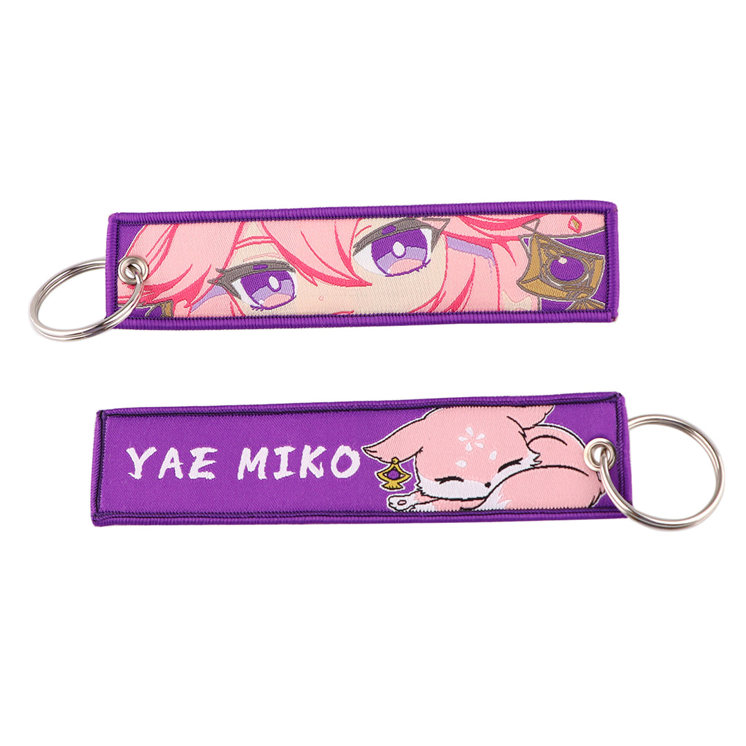 Genshin Impact Yae Miko Purple Jet Tag - Apparel By Enemy