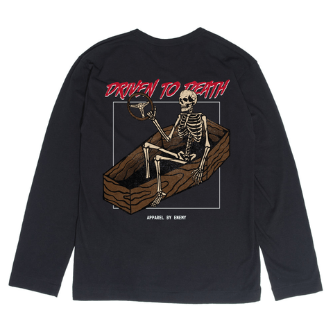 Driven To Death Long Sleeve Tee - Apparel By Enemy