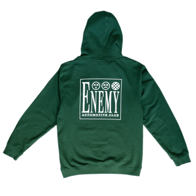 Enemy Automotive Club Hoodie (Forest Green) - Apparel By Enemy